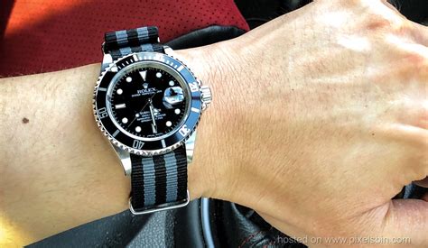 police rolex submariner|rolex submariner with nato strap.